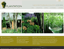 Tablet Screenshot of plantation-uk.co.uk